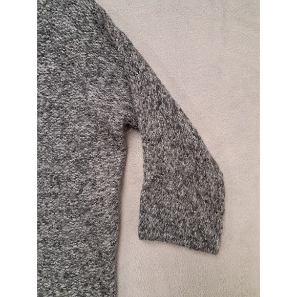 Cambridge Dry Goods Alpaca Wool Hooded Sweater Sz Small Grey Button Up - Picture 7 of 8